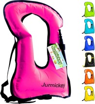 Adult Inflatable Snorkel Vest, Carry-Along Snorkel Jacket, Waterproof, Boating. - £25.31 GBP