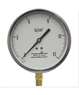Versa V4301YEI4 Pressure gauge 15 kg/cm² 4.5 LM Dry Gauge 1/4&quot; NPT - $249.19 CAD