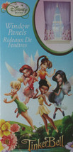 Disney Tinkerbell Fairies Fly Like The Wind Purple Drapes Window Treatment New - £30.19 GBP