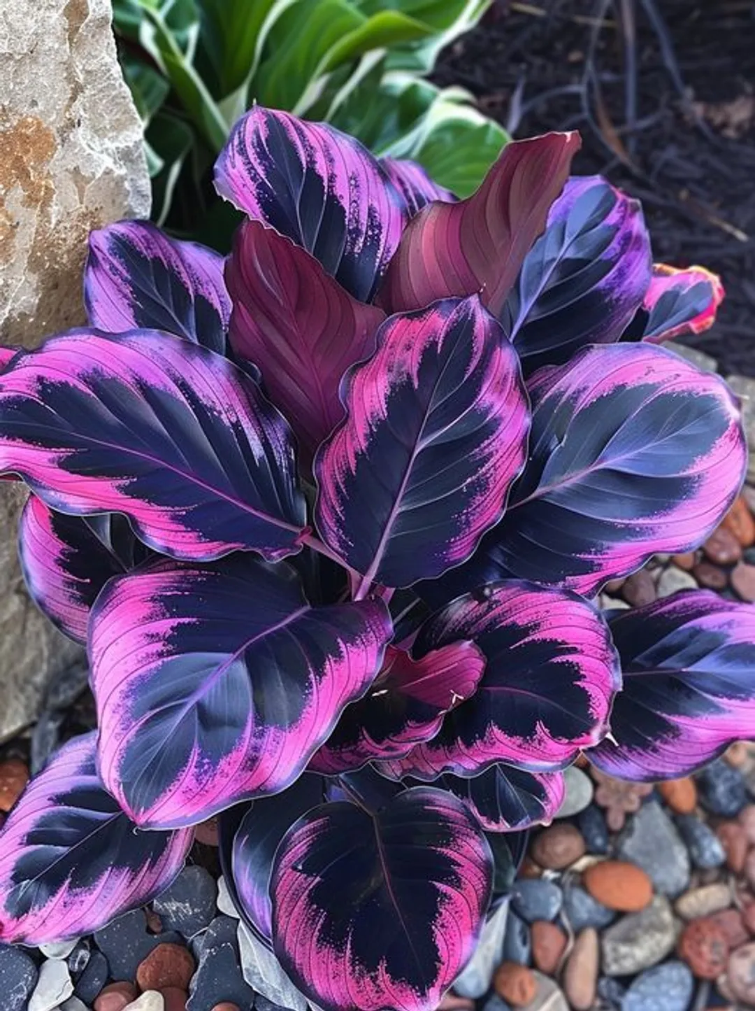 Purple Tip Calathea Couture 25 seeds per pack recomended - $10.25