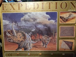 Expedition Triceratops Dinosaur Fossil Skeleton Excavation Kit Item 834 ... - $46.75