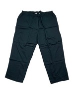 Only Necessities Black Pants Plus Size 32T Tall Cotton/Polyester Blend E... - $10.69