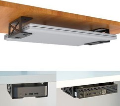 Under Desk Laptop Mini PC Storage Mount CPU Holder Compatible with Dell OptiPlex - £28.73 GBP