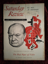Saturday Review November 25 1950 Winston Churchill Robert Spiller Melville Cane - £13.59 GBP