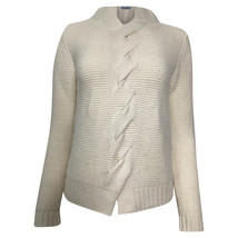 Max Mara Knitted Sweater In Wool Women Cream Size 38 - $214.70