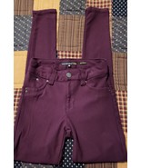 YMI ~ USA ~ Mid Rise ~ Burgundy/Wine ~ Juniors&#39; Size 5 ~ Wanna Betta But... - $26.18