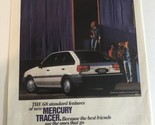 1987 Mercury Tracer Vintage Print Ad Advertisement pa8 - £6.25 GBP