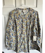St John’s Bay Women’s Floral Long Sleeve Button Down Blouse NWT - $503.28 MXN