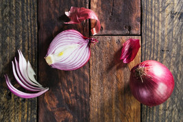 500 Red Purple Onion Seeds Non-GMO, Heirloom, Fast Shipping - $8.96