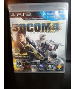 SOCOM 4: U.S. Navy SEALs (Sony PlayStation 3, 2011) PS3 GAME COMPLETE w/... - £13.61 GBP