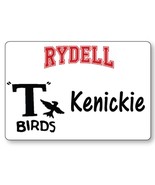 GREASE KENICKIE T-Birds Halloween Costume or Cosplay Name Badge Tag PIN ... - £12.78 GBP