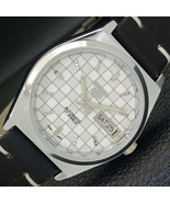JAPAN MADE REFURBISHED SEIKO 5 AUTOMATIC MENS WATCH WHITE DIAL CUSTOM a4... - $44.99