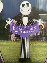 18ft Colossal Jack Skellington Halloween Inflatable 2021  Ready To Ship RARE 18&#39; - £386.25 GBP