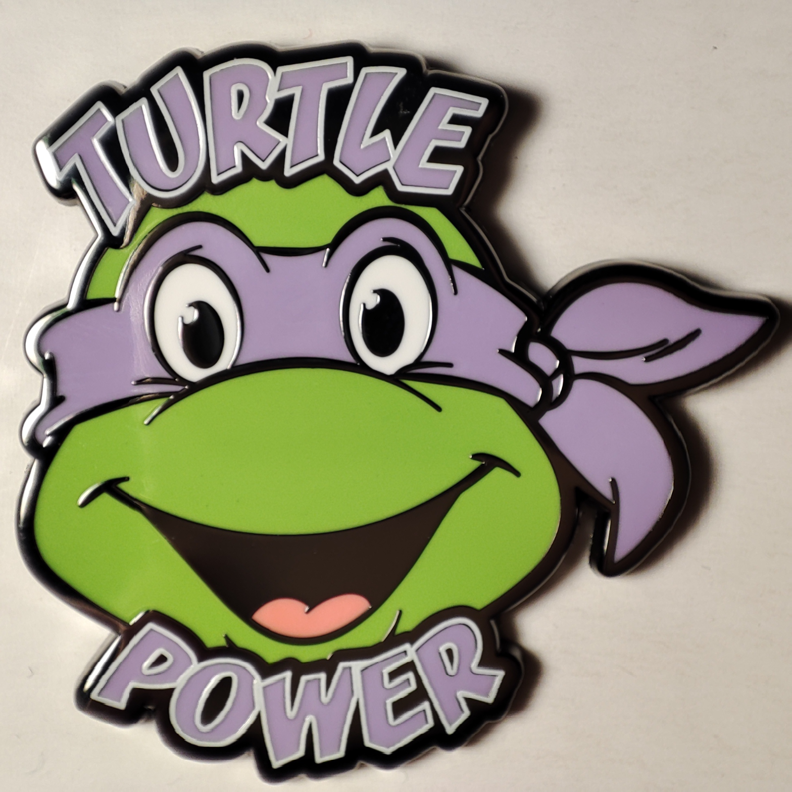 Primary image for Teenage Mutant Ninja Turtles TMNT Donatello Turtle Power Enamel Pin Badge