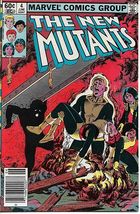 The New Mutants #4 (1983) *Marvel Comics / Cannonball / Wolfsbane / X-Men* - £3.92 GBP
