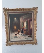 Old oil paintings BORBELY, MICHAEL (*1923): winter street scene-
show or... - $612.59 CAD