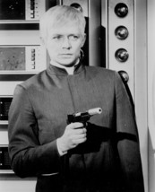 1970’s UFO Ed Bishop’s armed Cmdr. Straker b/w 8x10 portrait - $6.49