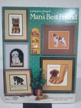 Canterbury Designs "Man's Best Friend" Counted Cross Stitch Patterns by Yanich - $8.70