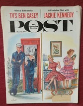 The Saturday Evening Post May 12 1962 TVs Ben Casey and Jackie Kennedy Newsstand - £7.44 GBP