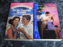 Silhouette SE Ellen Tanner Marsh lot of 2 Contemporary Romance Paperbacks - £1.87 GBP