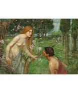 Framed canvas art print giclee study for phyllis and demophoon 24&quot;X18&quot; - £65.24 GBP