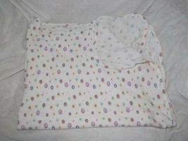 BABIES R US KOALA BABY THERMAL GIRL BLANKET WHITE PURPLE CIRCLE POLKA DO... - £27.06 GBP