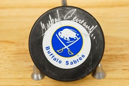 NHL Autographed Hockey Puck Buffalo Sabres 141/150 #11 Gilbert Perreault... - £73.45 GBP
