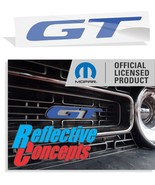 GT GRILLE Emblem Overlay Decal Sticker - 19-23 Dodge Challenger GT - £7.97 GBP