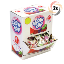 2x Boxes Charms Assorted Fruit Flavors Blow Pop Lollipops | 180 Per Box | .65oz - £61.60 GBP