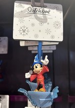 Disney Parks 2025 Fantasia Sorcerer Mickey Mouse Christmas Ornament New - $39.99