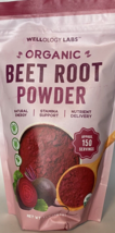 Wellology Organic Beet Root Powder (Beta vulgaris) Boost Nitric Oxide  - £19.93 GBP