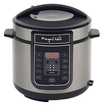 Megachef 6 qt Digital Pressure Cooker w 14 Pre-set Multi Function Features - £72.01 GBP