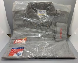 Sara Lee/Sunbeam Men&#39;s Bakery LS Uniform Shirt Riverside Large 15.5 Neck New - $17.50