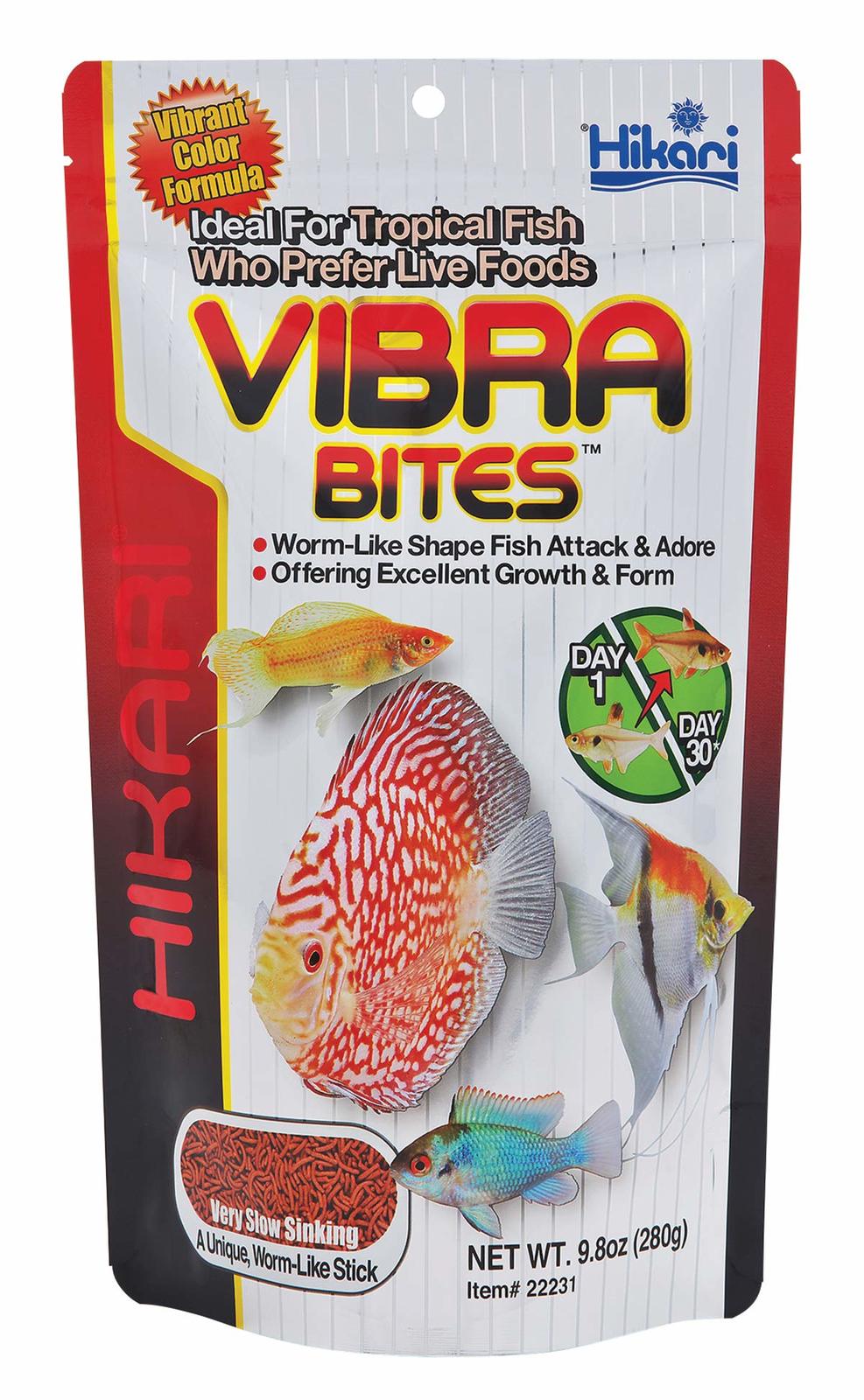 Hikari Vibra Bites, fish flavor (9.8oz), Red - $17.35