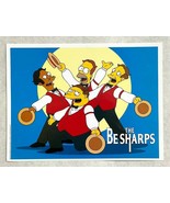 THE SIMPSONS 2007 Poster-Be Sharps-10.5x14&quot;-Homer Apu Barney Skinner - £29.87 GBP