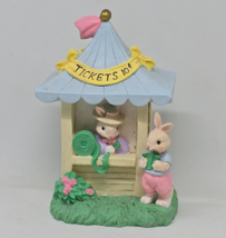 Cottontail Lane Bunny Rabbit 10ct Ticket Booth Easter Collectable Figure Midwest - $22.99