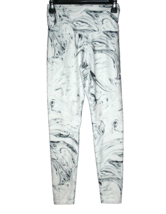 The Balance Collection Leggings Small S White Gray Black Marble Yoga Activewear - £14.12 GBP