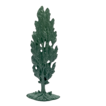 Vintage Plastic Tree Greenery Green Shrub 6.5&quot; Figure Accent Hong Kong Diorama - £5.63 GBP