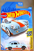 2021 Hot Wheels #171 Hw Speed Graphics-GULF 7/10 Porsche 356 Outlaw Blue w/AD Sp - £9.63 GBP