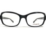 Coach Eyeglasses Frames HC6097 5002 Black Square Full Rim 52-18-135 - £30.18 GBP