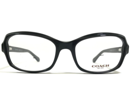 Coach Eyeglasses Frames HC6097 5002 Black Square Full Rim 52-18-135 - £29.65 GBP