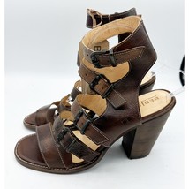 BED|STU Isha Block Heel Leather Strappy Sandals Size 9 New no box Mexico - $99.00