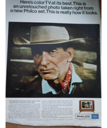 Philco Color TV Print Magazine Advertisement 1967 - $8.21 CAD