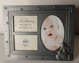 Home Trends Heirloom Picture Frame Baby Duckie Holds 3 Photos Sleep Tigh... - $18.69
