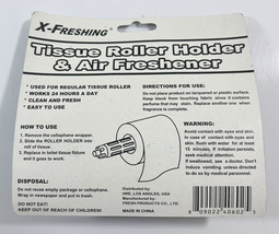 X-Freshing Tissue Roller Holder &amp; Air Freshener Wild Berry Scent (BRAND ... - £8.54 GBP
