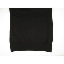 Men's Sweater Knit By BRANGO Turkey Mock Neck Cotton Blend 21050 Black image 5