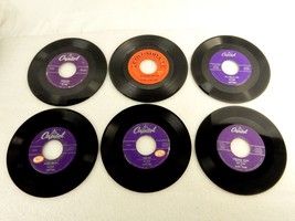 Les Paul &amp; Mary Ford, Lot of 6 Vintage 45 RPM Records, Jazz Guitar, VG, ... - $12.69
