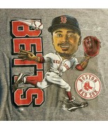 BOSTON RED SOX MOOKIE BETTS T-SHIRT SMALL 47 Brand Great Graphics FREE S... - £12.55 GBP