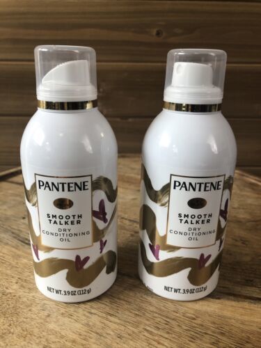(2) Pantene PRO-V Smooth Talker Dry Conditioning Oil 3.9oz. Waterless NEW - $28.01