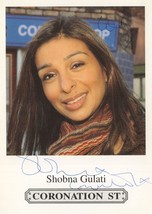 Shobna gulati coronation street hand signed cast card photo 176997 p thumb200